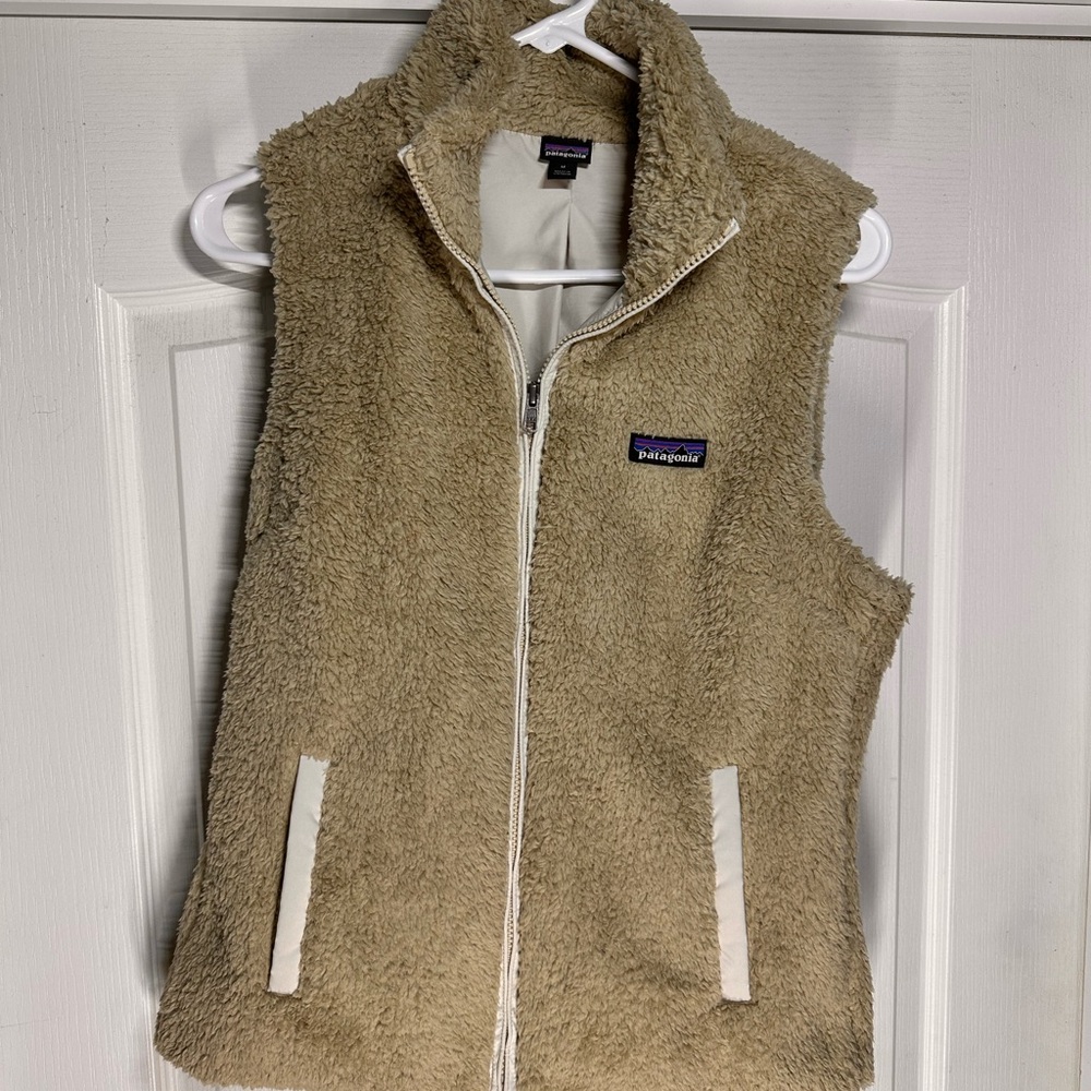 Patagonia Women's Beige Fleece Vest